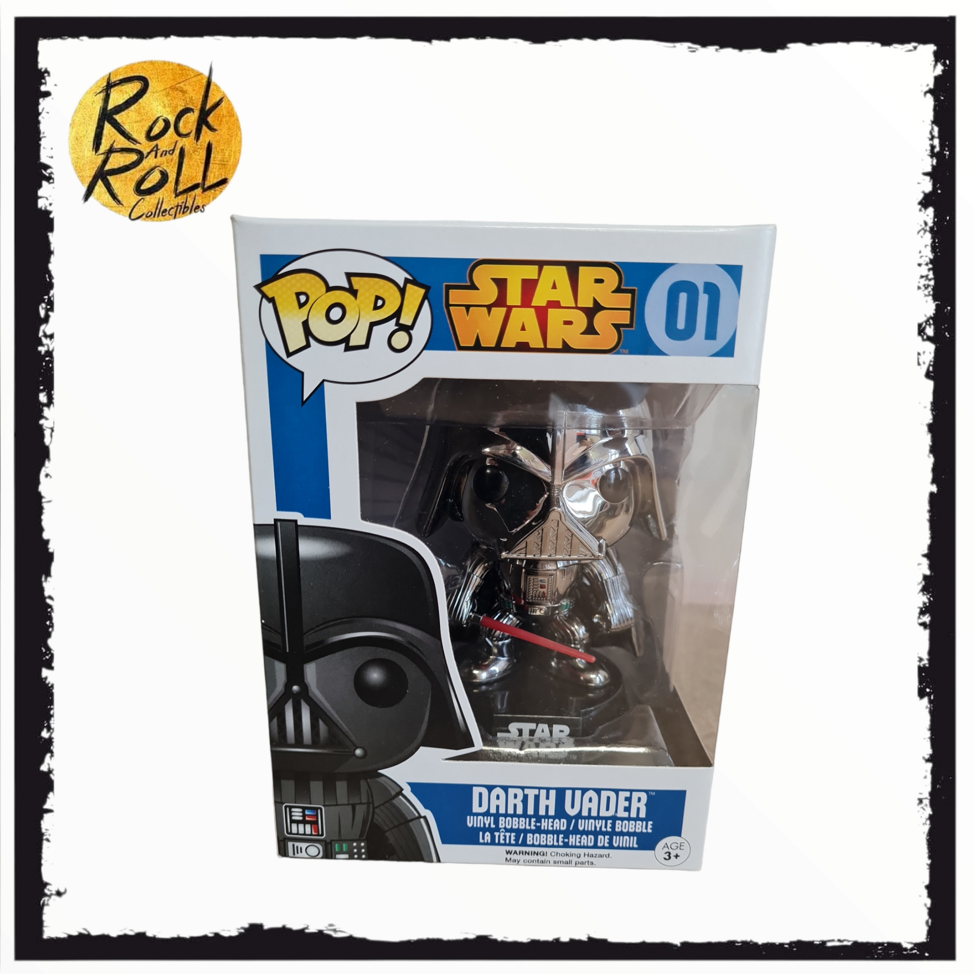 Funko pop on sale darth vader chrome