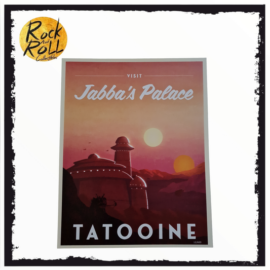 Star Wars- Jabbas Palace Tatooine 11x14" Art Print BAM! 12/600