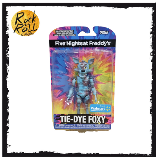 FUNKO Five Nights at Freddy's TIE-DYE FOXY Action Figure Walmart Exclusive