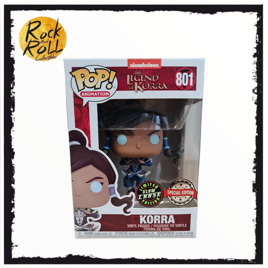 The Legend Of Korra - Korra (Glow Chase) Funko Pop! #801 Special Edition