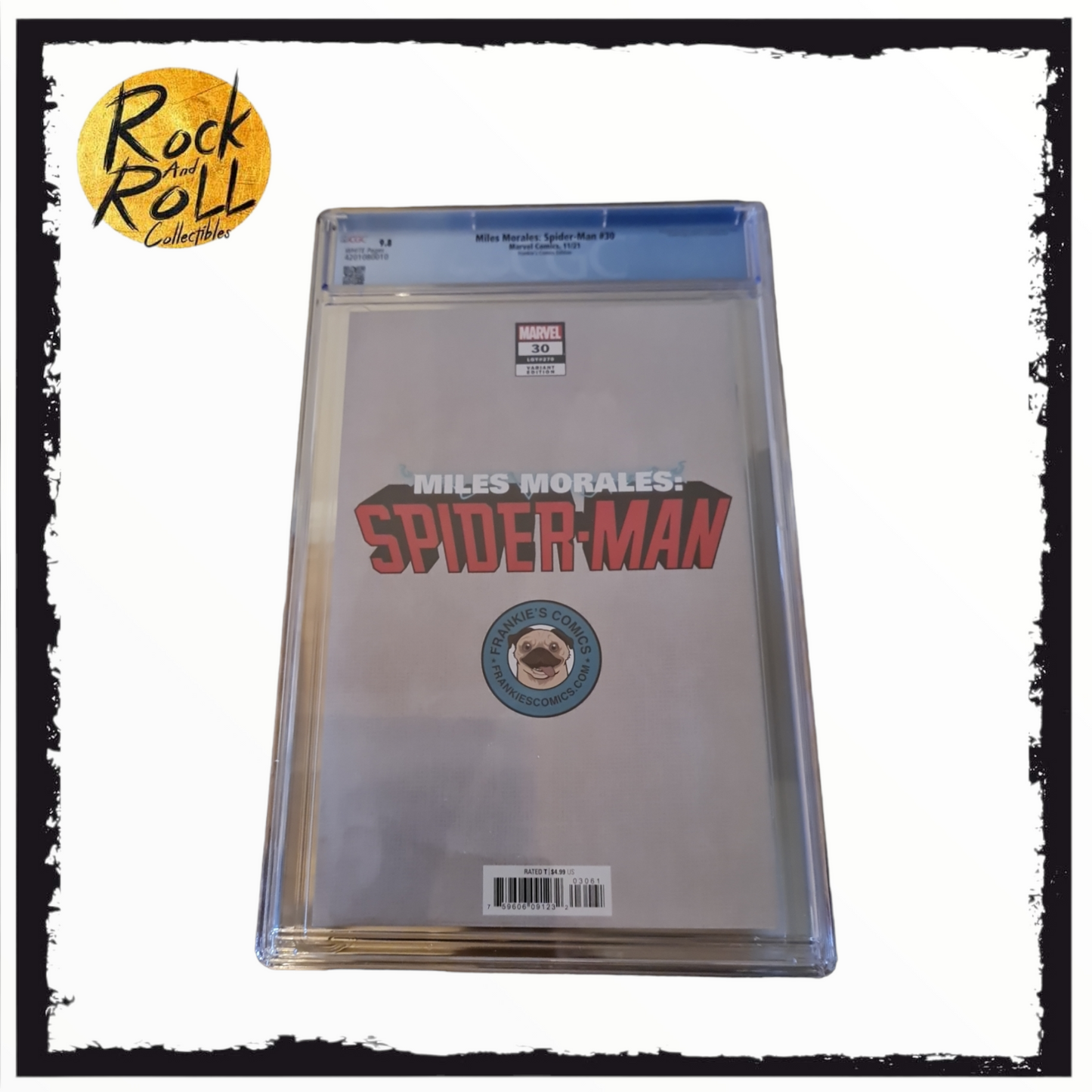 Marvel Comics 11/21 - Miles Morales: Spider-Man #30 Frankies Comic Variant Edition - CGC 9.8