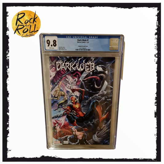 Marvel Comics 2/23 - Dark Web #1 Stegman Variant Cover - CGC 9.8