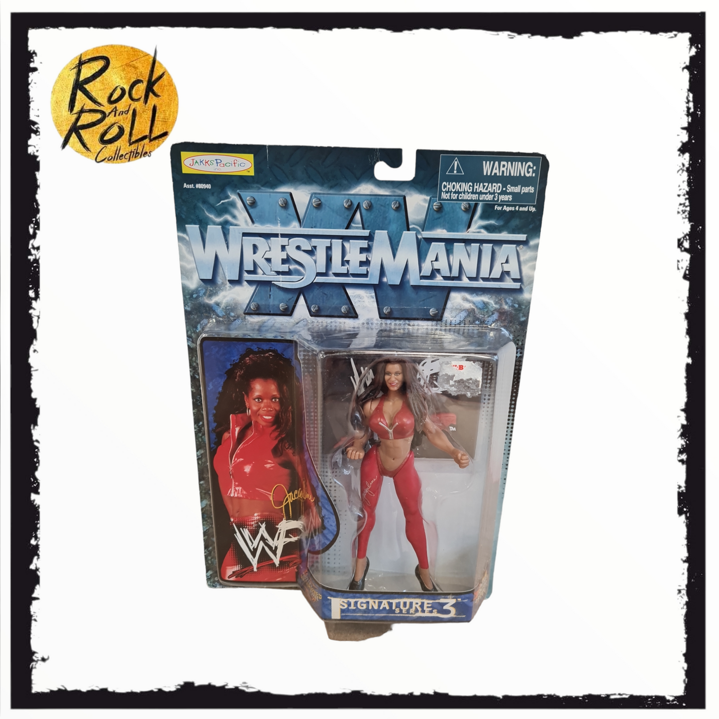 WWF Wrestlemania Signature Series 3 - Jacquline Action Figure