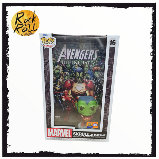 Marvel Avengers The Initiative - Skrull As Iron Man Funko Pop! Comic Covers 2023 Wondercon