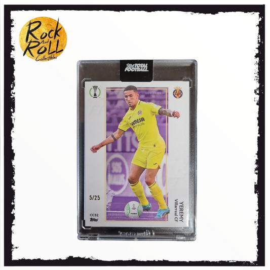 Yeremy Topps Total Football 2022/23 Collector Card 5/25 Parallel Villarreal