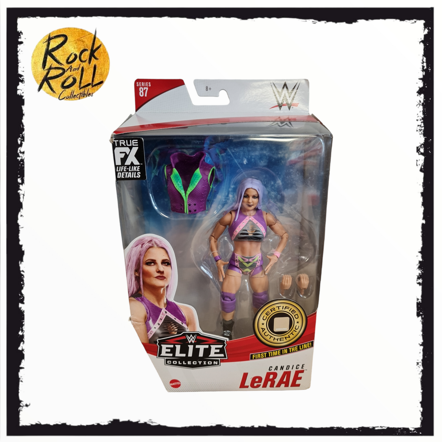 WWE Elite Series 87 - Candice LeRae - Not Mint Packaging
