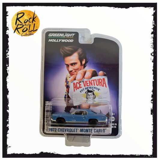 Green Light Collectibles Hollywood - Ace Ventura 1972 Chevrolet Monte Carlo (Blue)