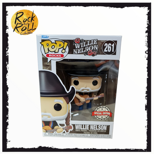 Willie Nelson with Hat Funko Pop! Rocks #261 Special Edition