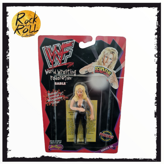 WWF JusToys Bend-Ems Series IX - Sable (In Protective Case)