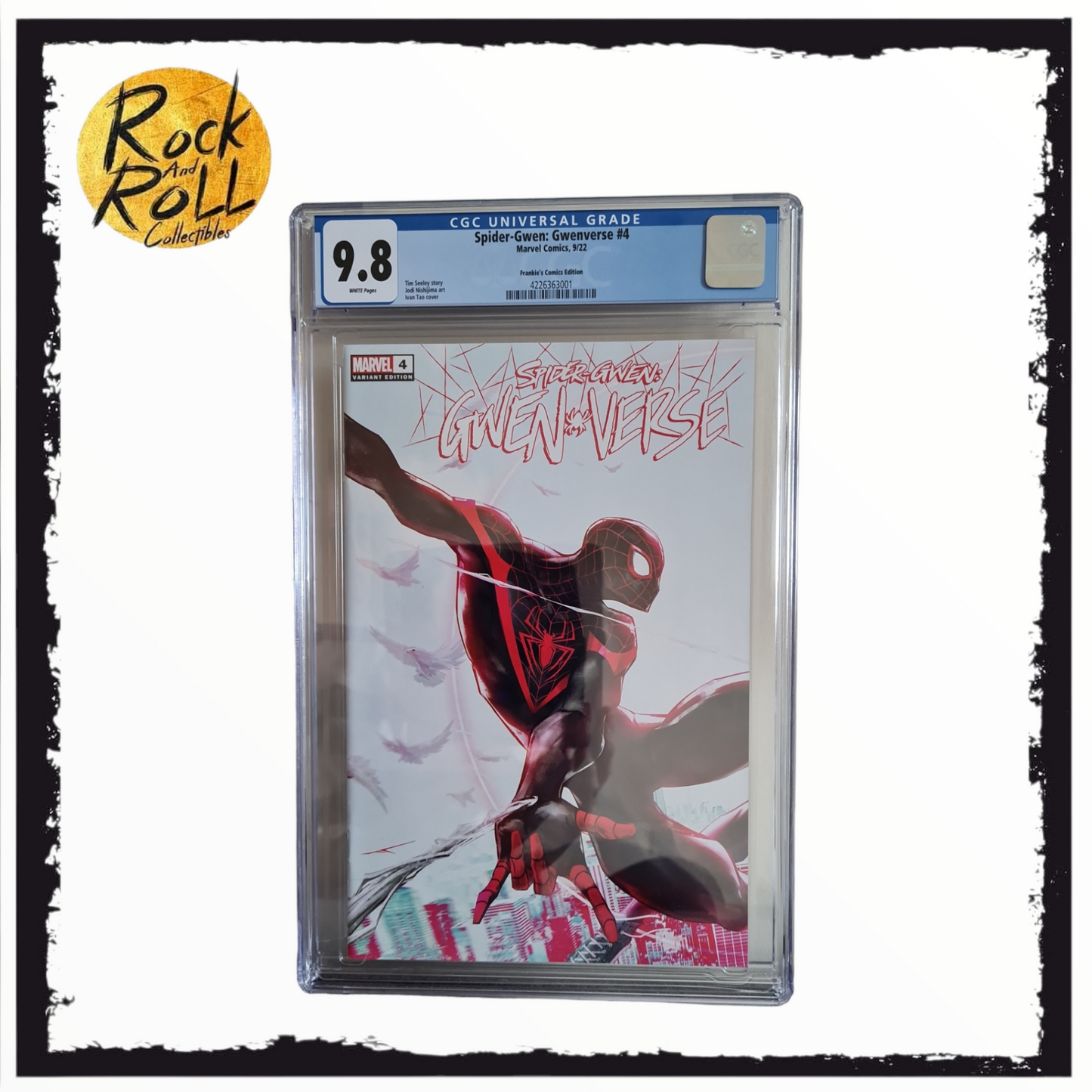 Marvel Comics 9/22 - Spider-Gwen: Gwenverse #14 Frankies Comics Edition - CGC 9.8