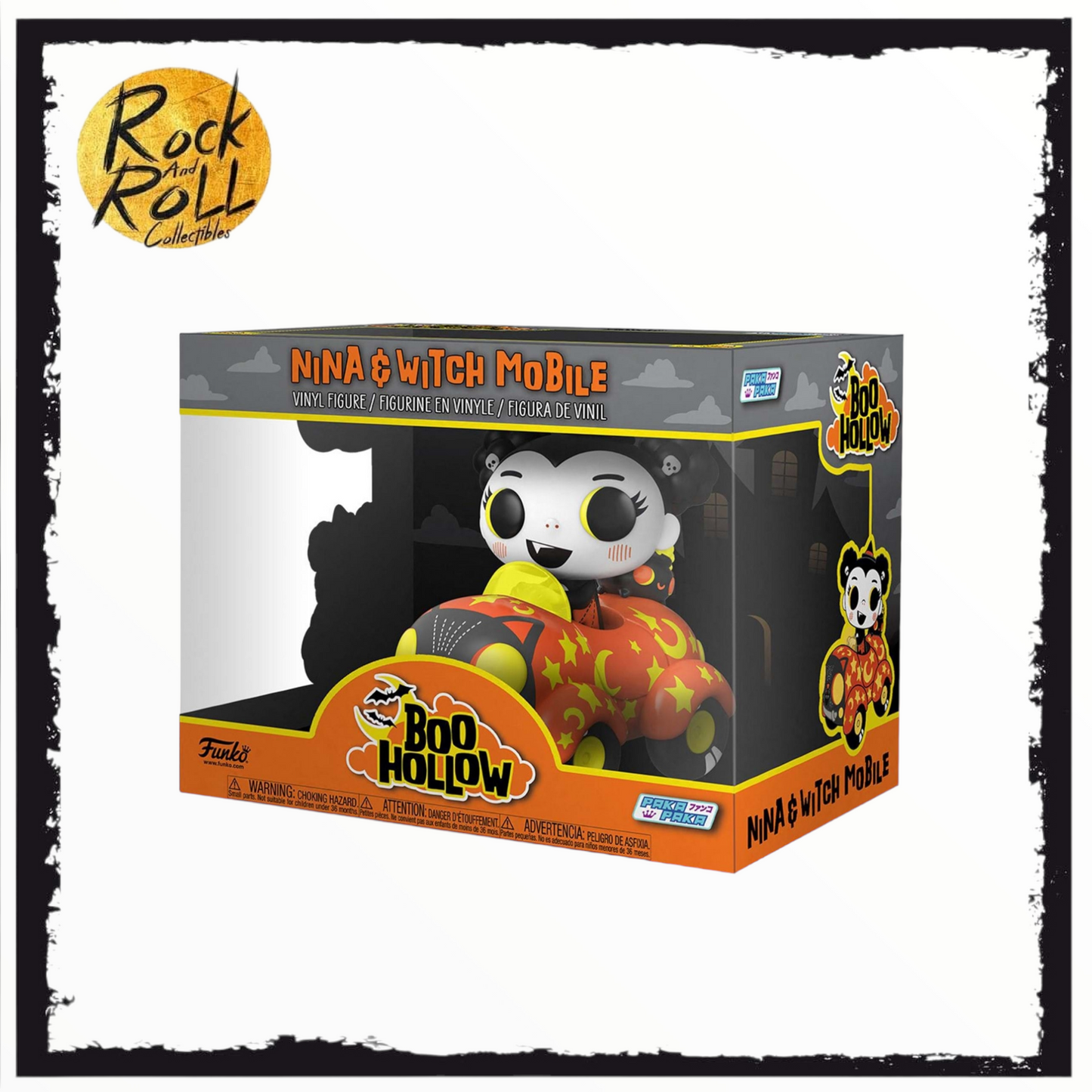 Paka Paka Boo Hollow Funko - Nina & Witch Mobile