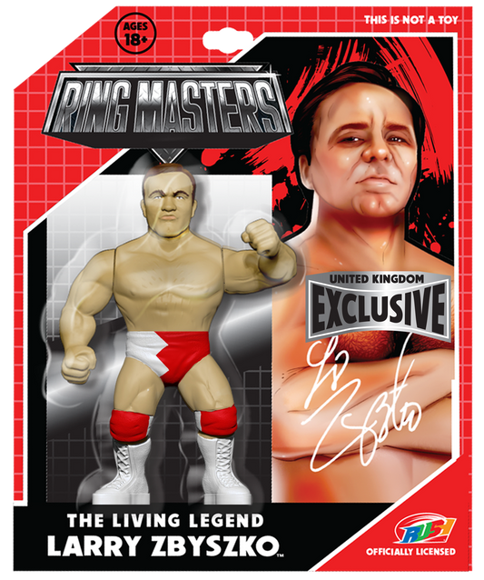 RUSH COLLECTIBLES RINGMASTERS UK EXCLUSIVE LARRY ZBYSZKO